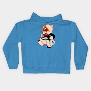 Illuminati Burglar Kids Hoodie